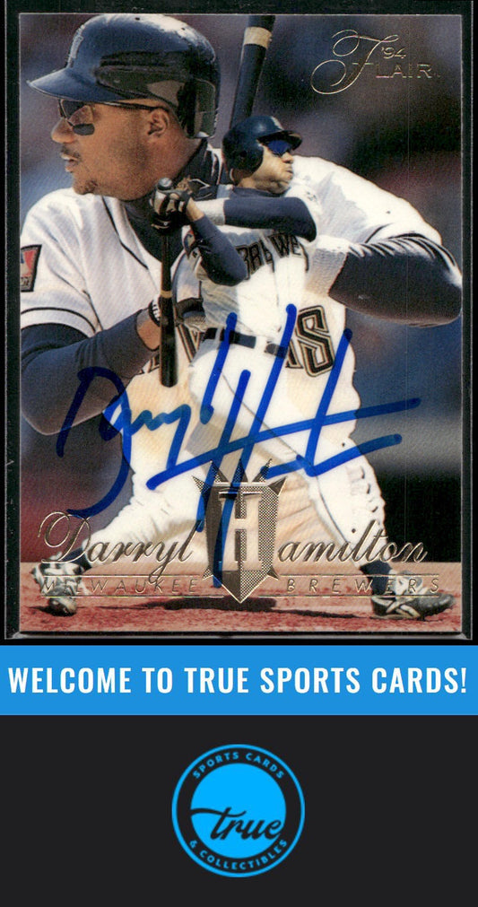 1994 Flair #67 Darryl Hamilton Auto