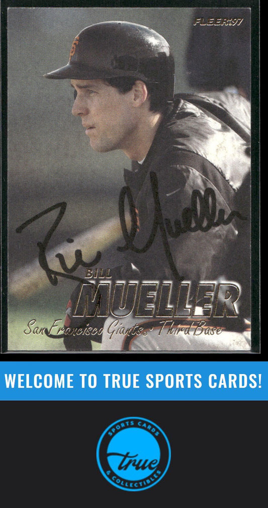 1997 Fleer #485 Bill Mueller Auto