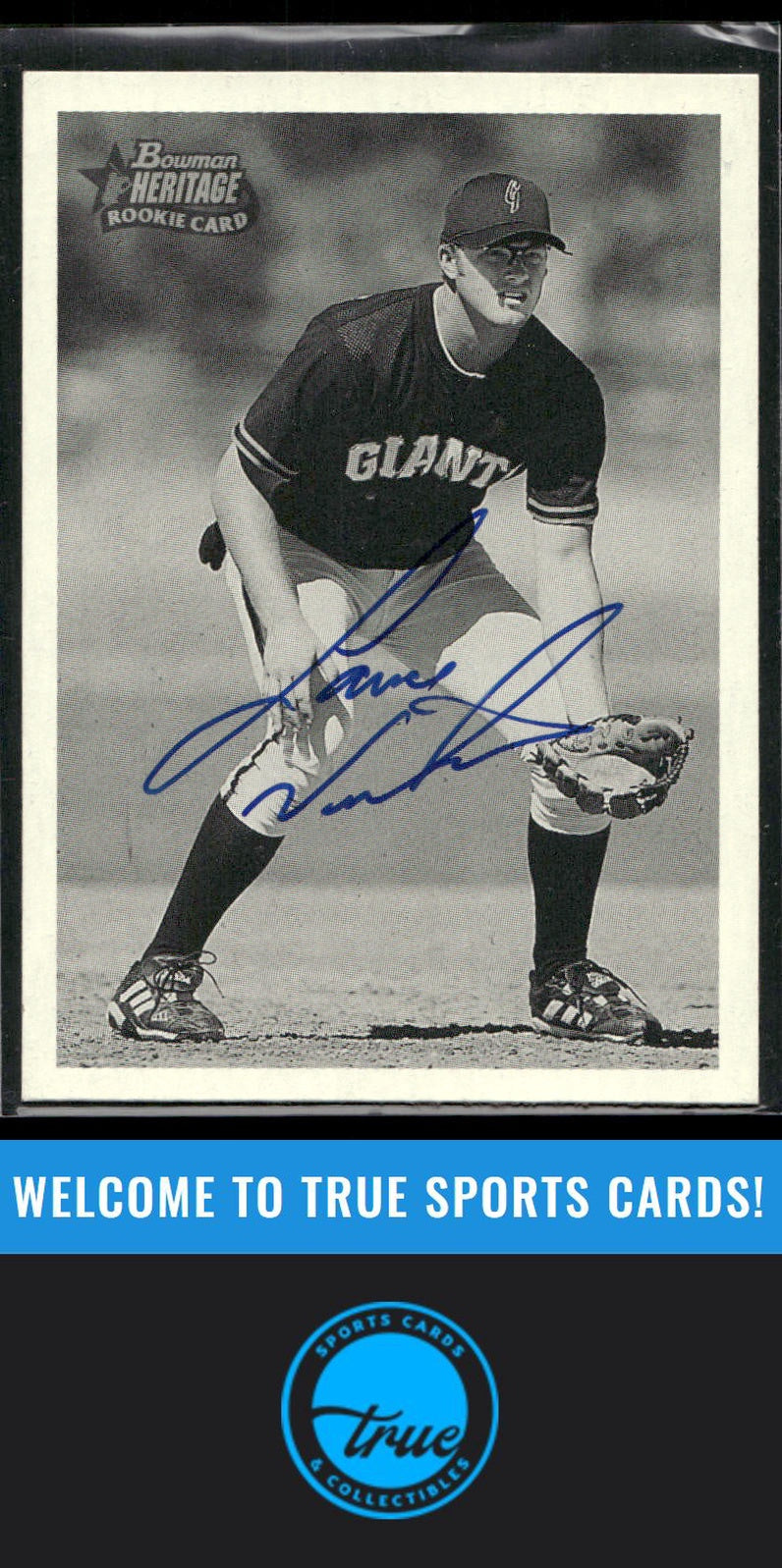 2001 Bowman Heritage #289 Lance Niekro Auto