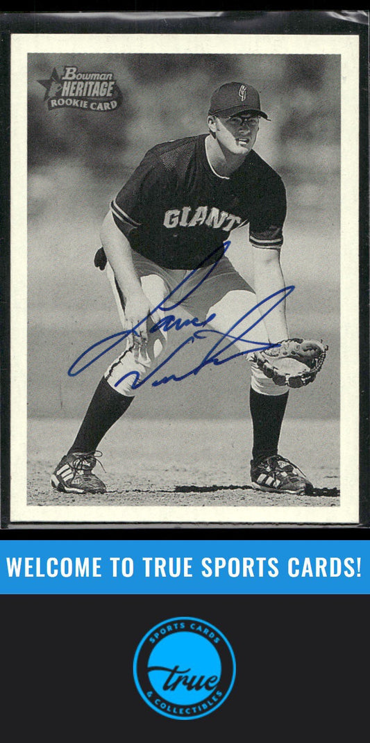 2001 Bowman Heritage #289 Lance Niekro Auto