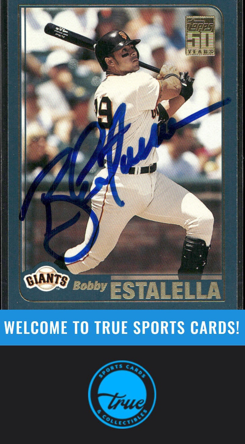 2001 Topps #157 Bobby Estalella Auto