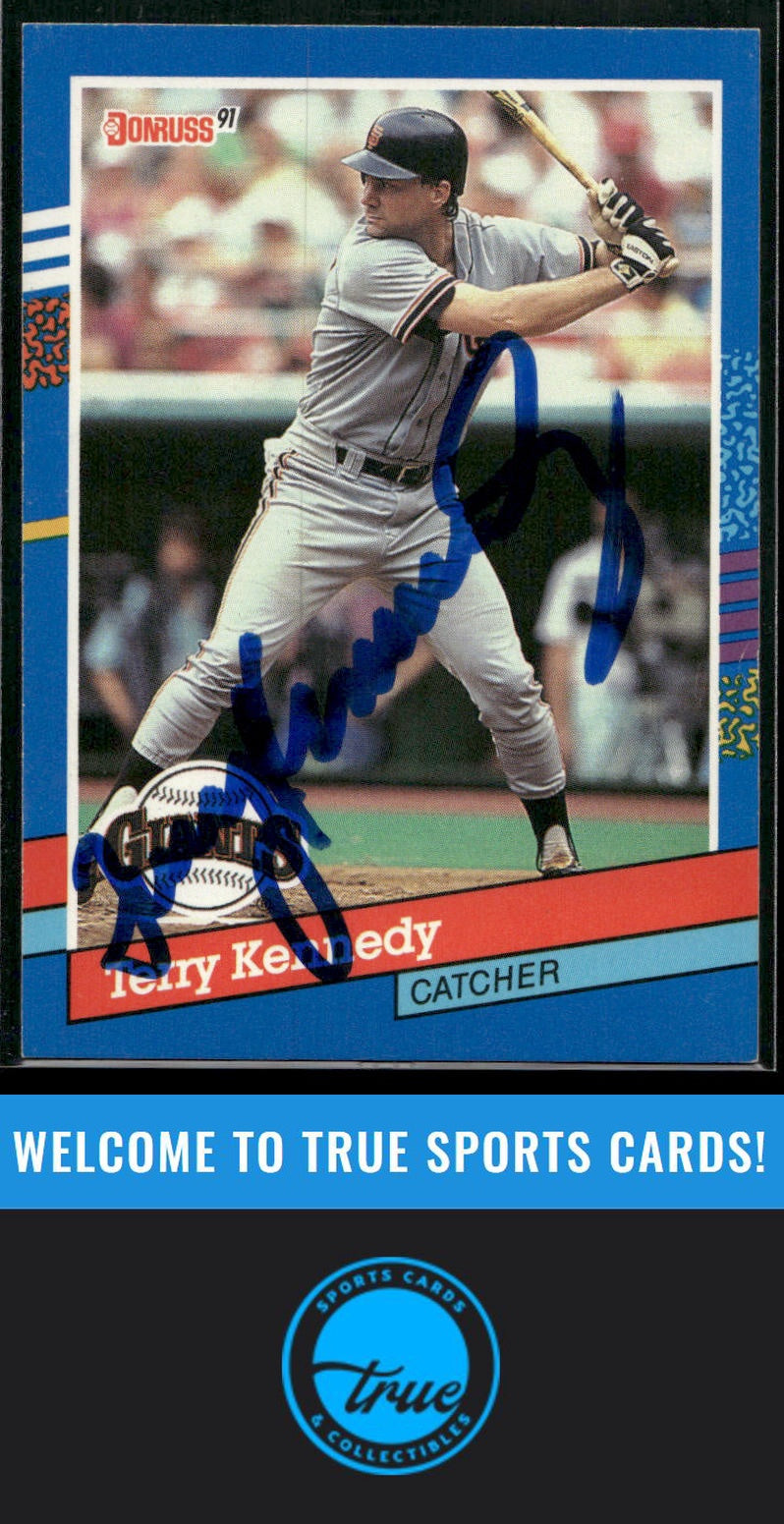 1991 Donruss #94 Terry Kennedy Auto