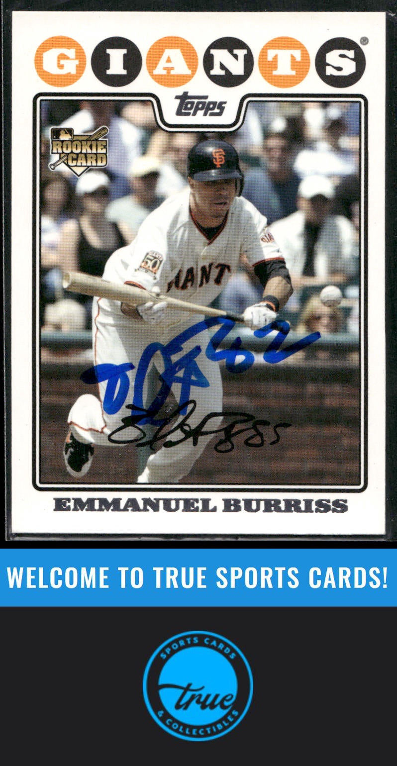 2008 Topps Updates & Highlights #UH177 Emmanuel Burriss Auto
