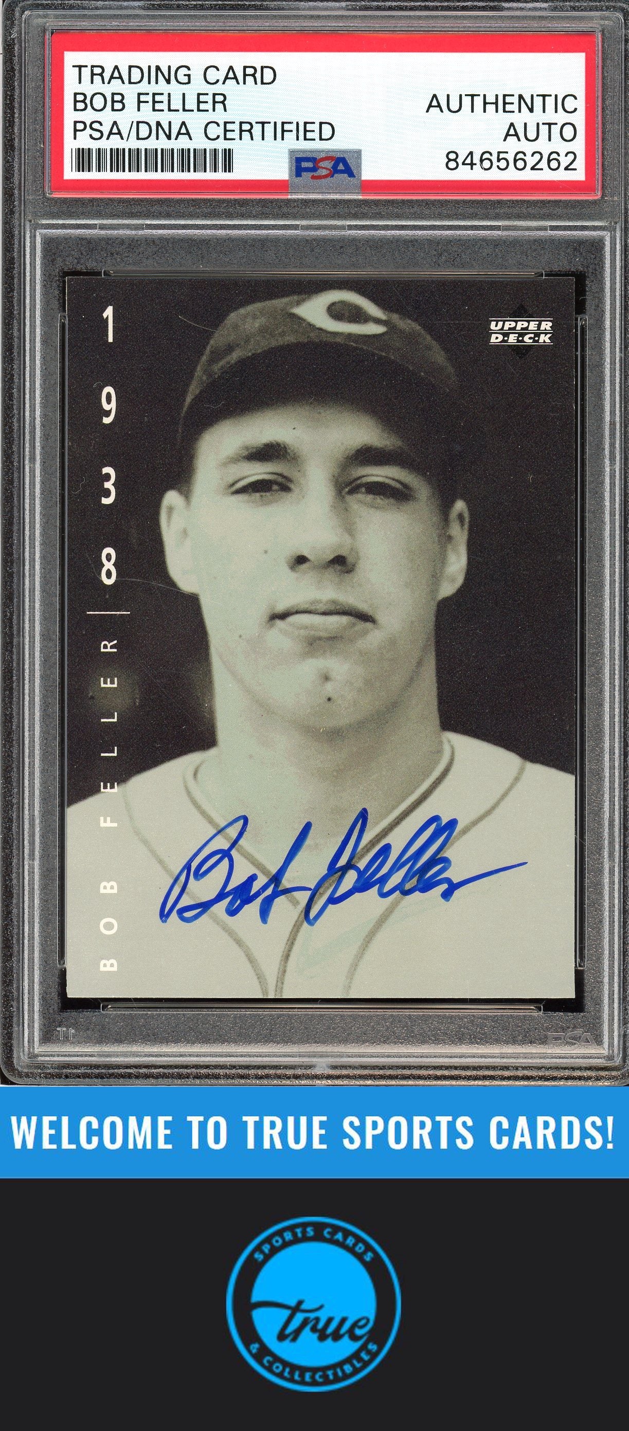 1994 Upper Deck The American Epic #48 Bob Feller Auto PSA Authentic (6262)
