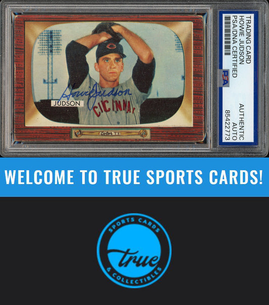 1955 Bowman #193 Howie Judson Auto PSA Authentic (2773)