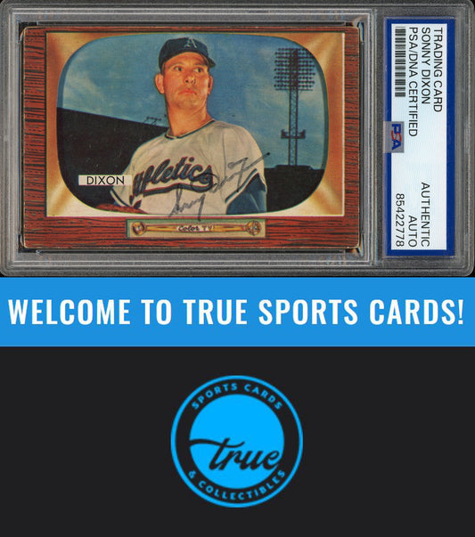 1955 Bowman #211 Sonny Dixon Auto PSA Authentic (2778)