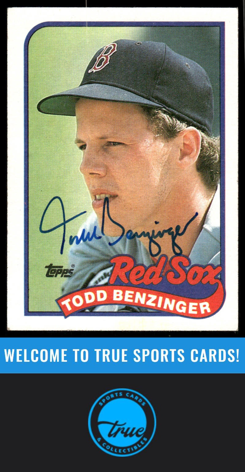 1989 Topps #493 Todd Benzinger