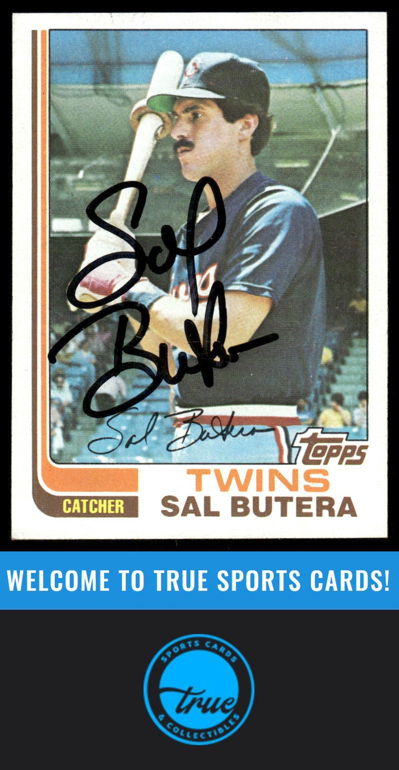 1982 Topps #676 Sal Butera AUTO