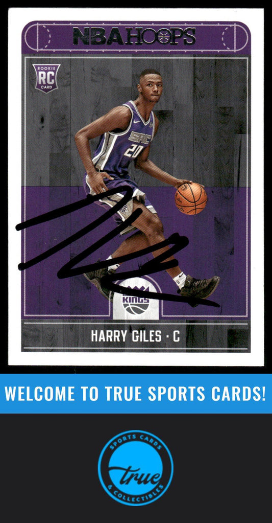 2017-18 Hoops #270 Harry Giles AUTO