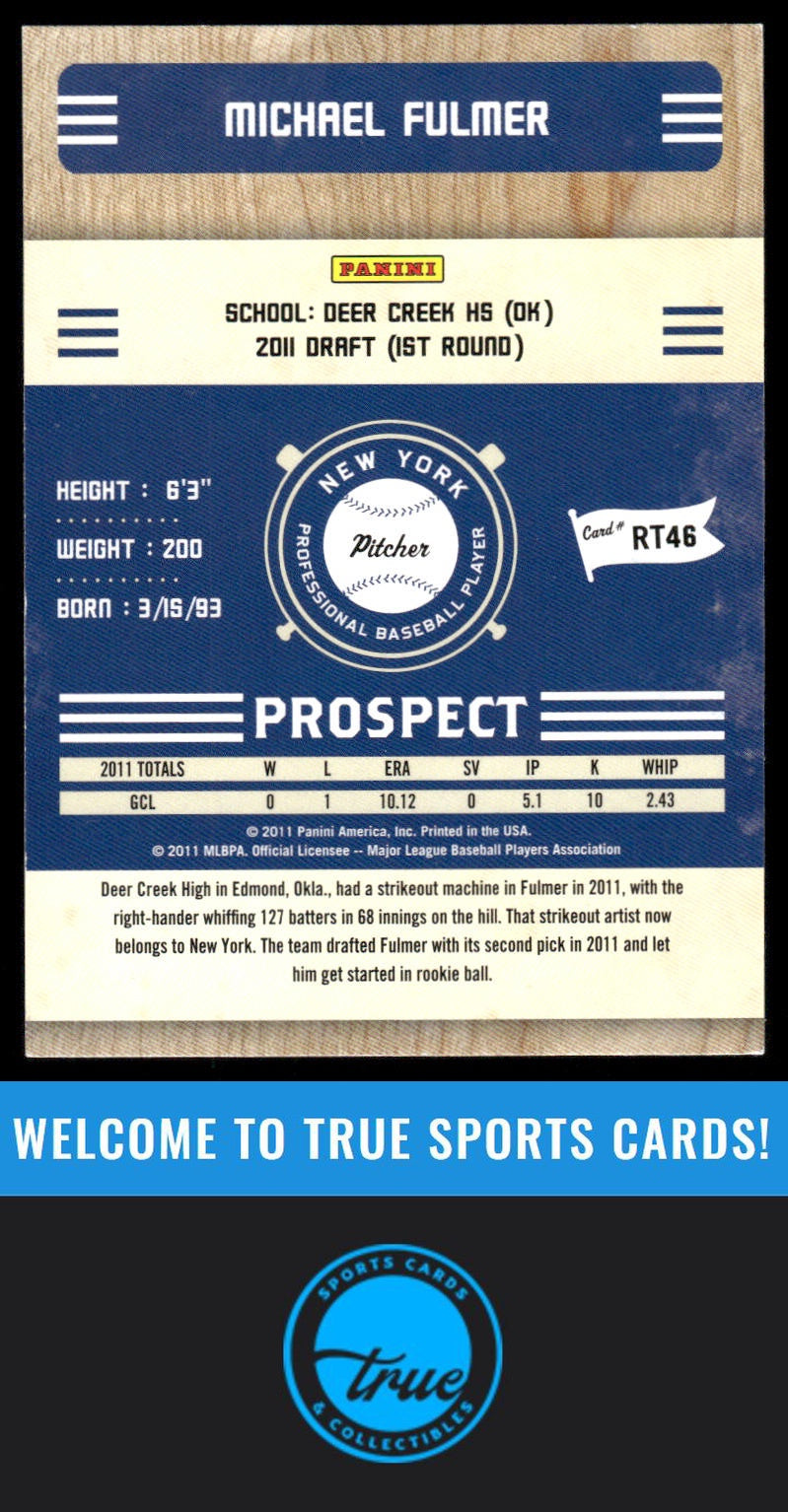 2011 Playoff Contenders #RT46 Michael Fulmer Prospect Ticket AUTO
