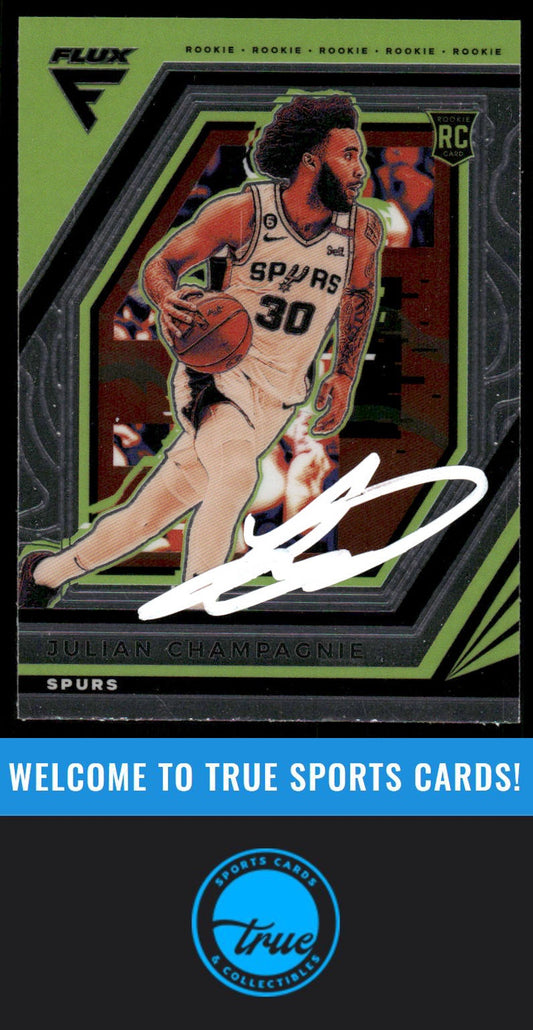 2022-23 Panini Flux #217 Julian Champagnie AUTO