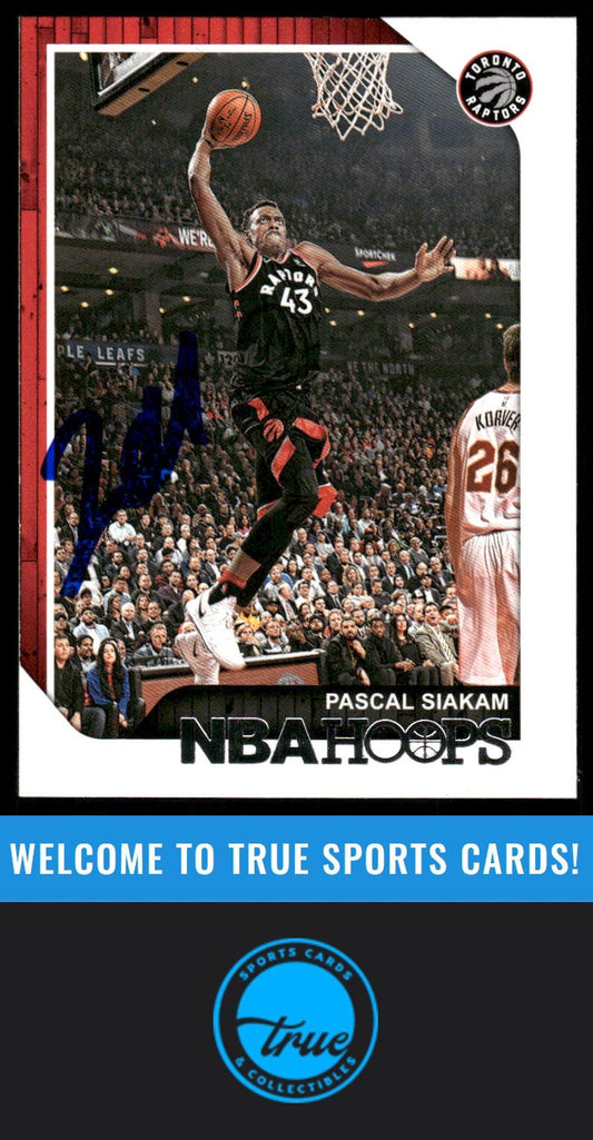 2018-19 Hoops #56 Pascal Siakam AUTO