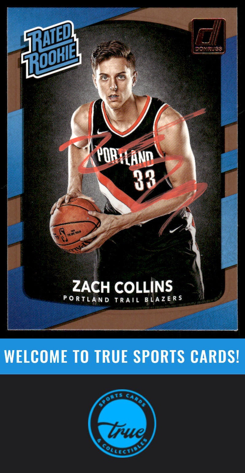 2017-18 Donruss #191 Zach Collins AUTO