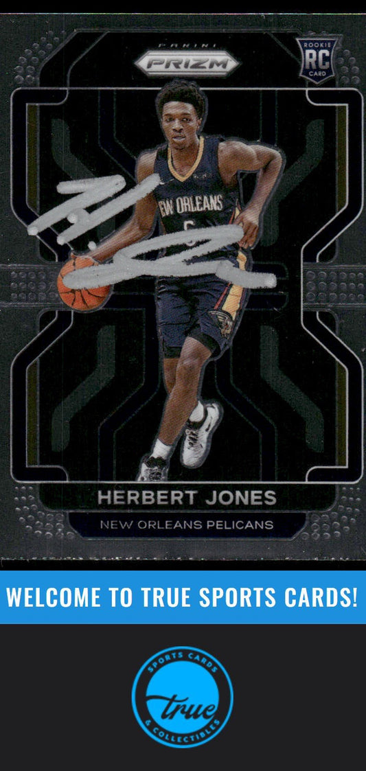 2021-22 Panini Prizm #329 Herbert Jones AUTO