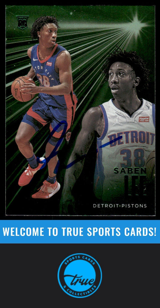 2020-21 Panini Chronicles #226 Saben Lee Green AUTO