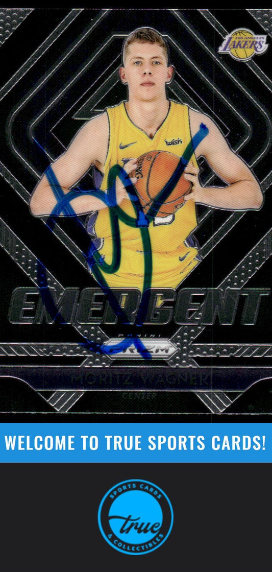 2018-19 Panini Prizm #25 Moritz Wagner Emergent AUTO