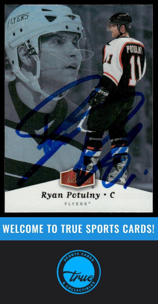 2006-07 Flair Showcase #74 Ryan Potulny Legacy Collection #/100 AUTOGRAPH