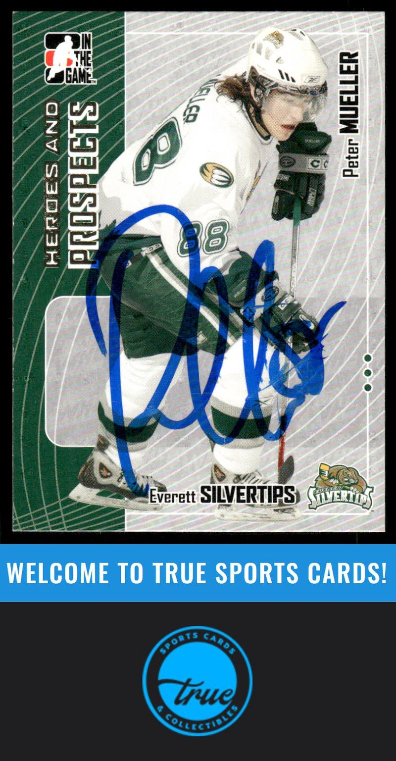 2005-06 In The Game Heroes and Prospects #323 Peter Mueller AUTOGRAPH