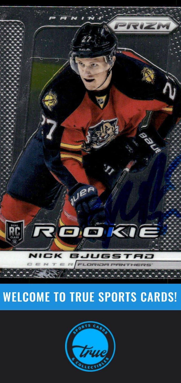 2013-14 Panini Prizm #244 Nick Bjugstad AUTOGRAPH