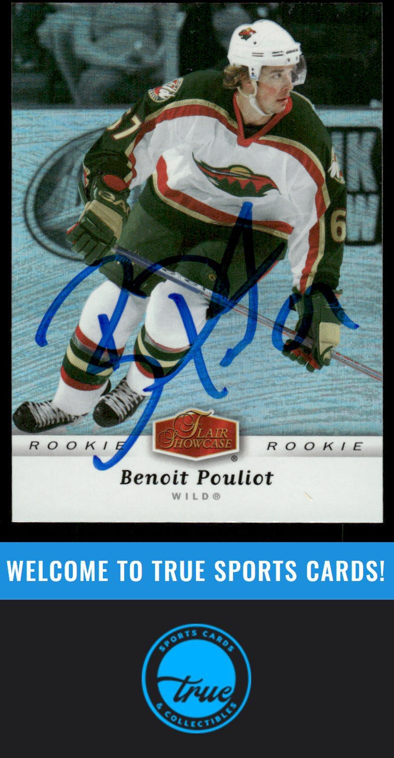 2006-07 Flair Showcase #315 Benoit Pouliot AUTOGRAPH