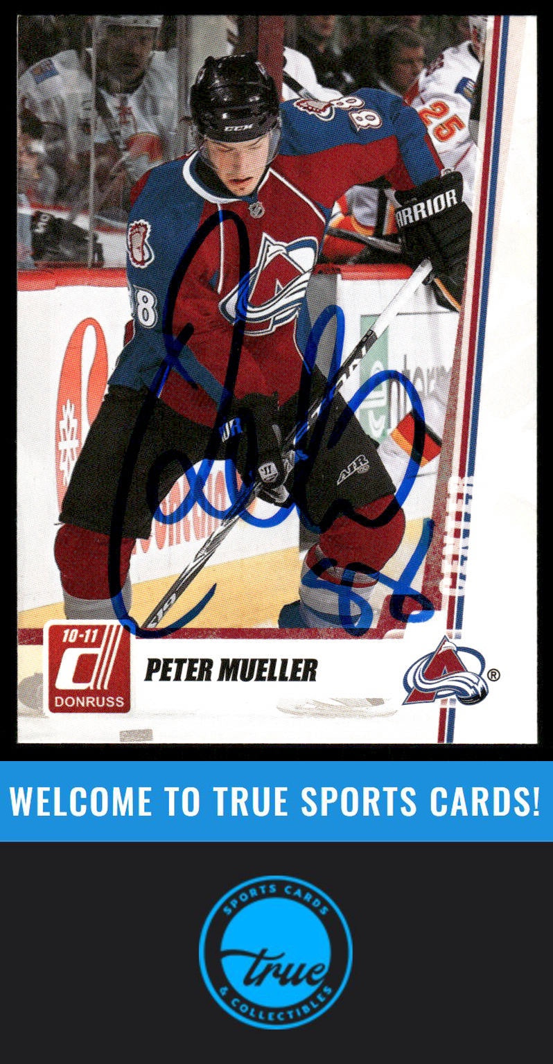 2010-11 Donruss #245 Peter Mueller AUTOGRAPH