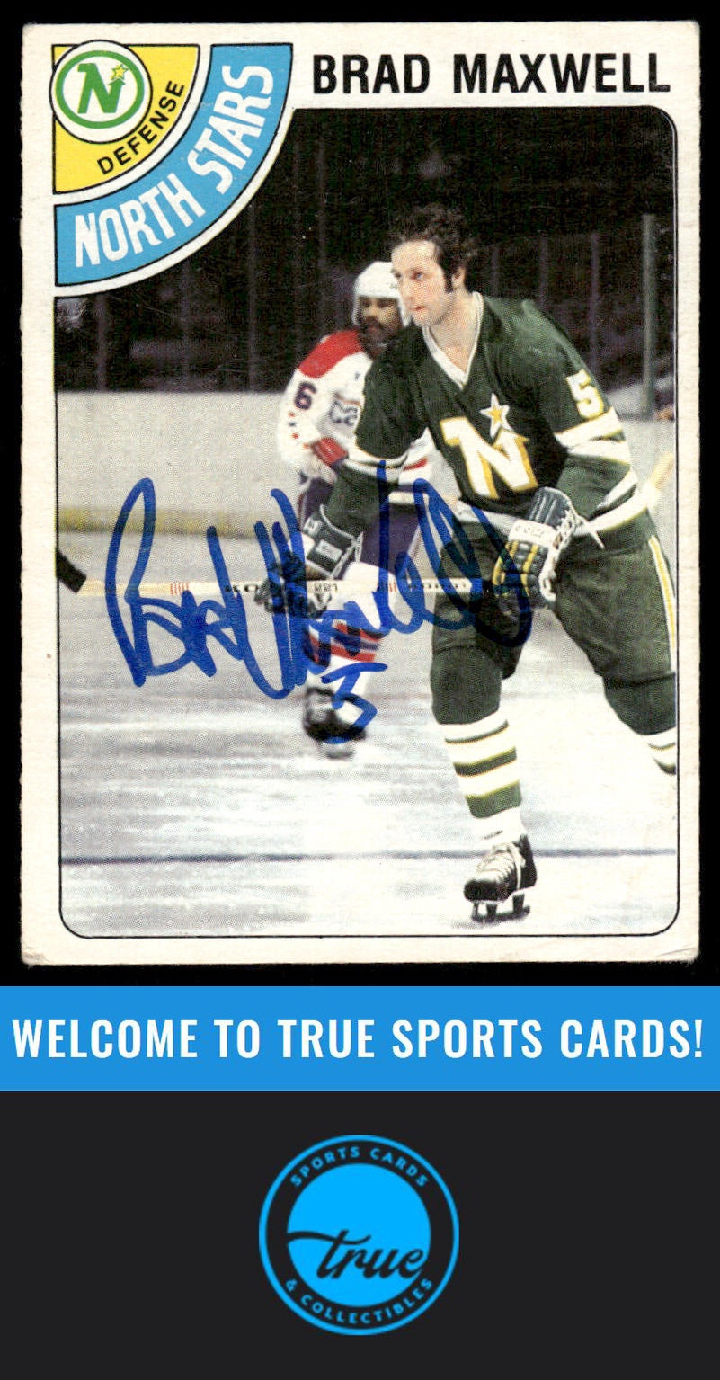 1978-79 Topps #83 Brad Maxwell AUTOGRAPH