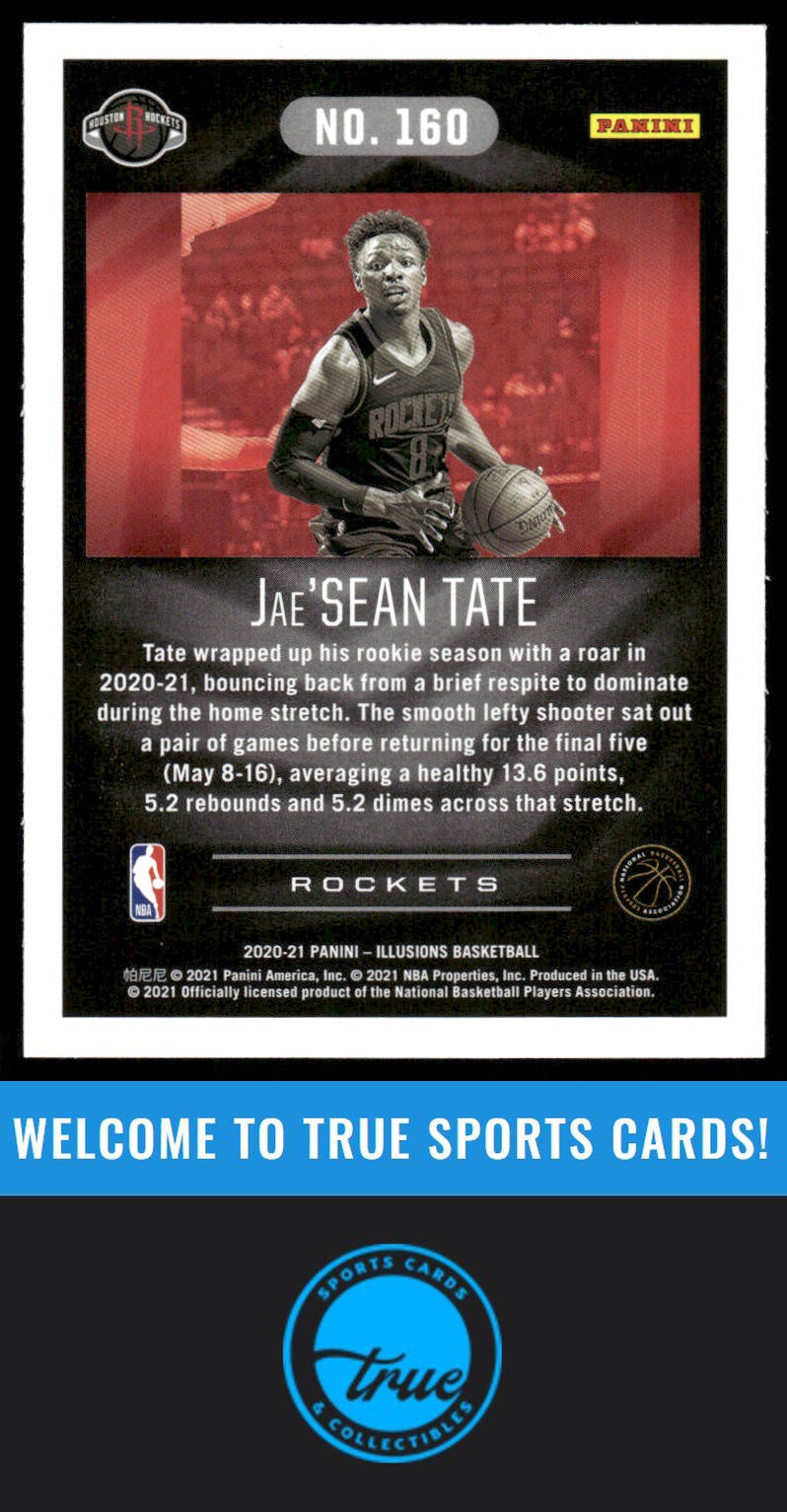 2020-21 Panini Illusions #160 Jae'Sean Tate AUTOGRAPH