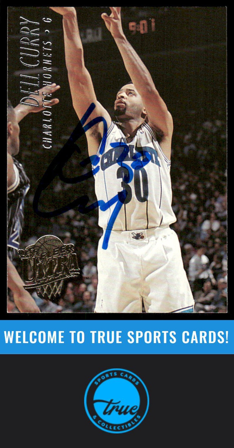 1994-95 Ultra #19 Dell Curry AUTOGRAPH
