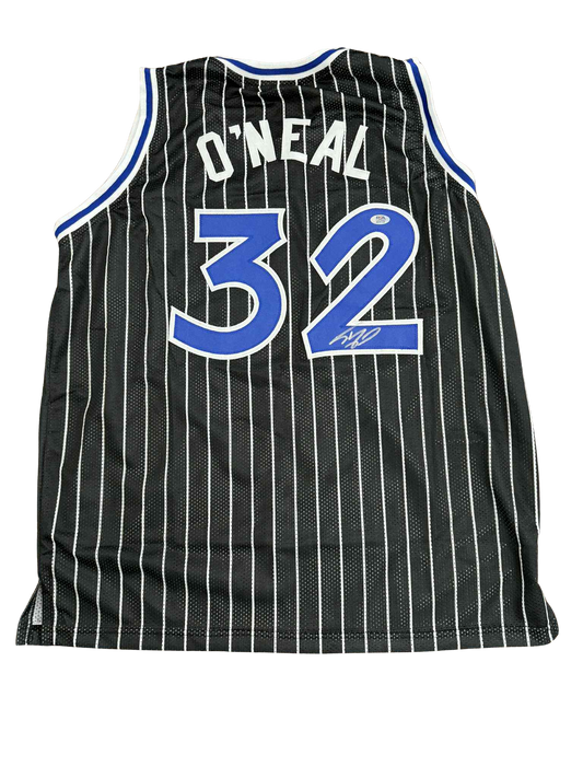 SHAQUILLE O'NEAL AUTOGRAPHED CUSTOM ORLANDO JERSEY (PSA/DNA)