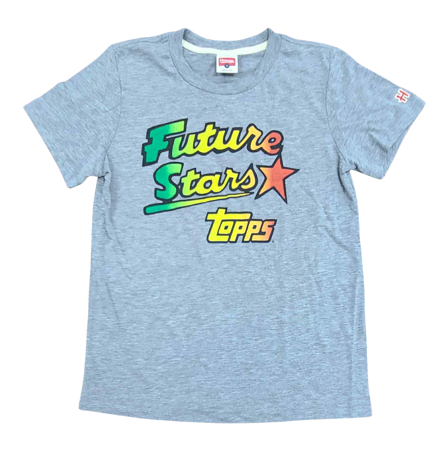 TOPPS Logo Future Stars T- Shirt (Official Topps Homage Brand) - Child Size