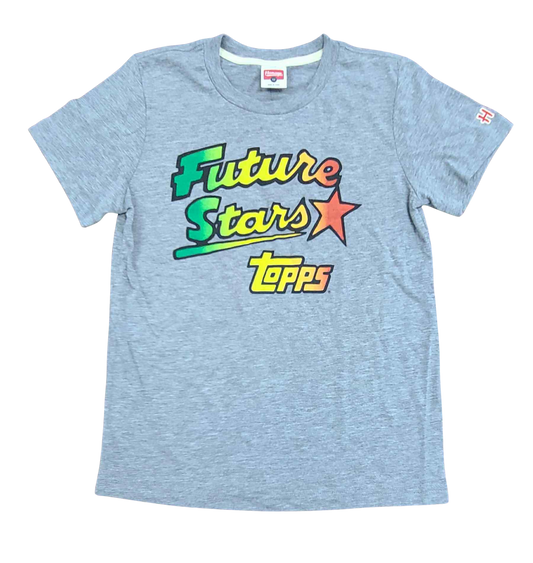 TOPPS Logo Future Stars T- Shirt (Official Topps Homage Brand)  - Child Size