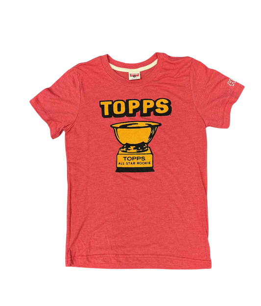 TOPPS Logo All Star Rookie T-Shirt (Official Topps Homage Brand) - Child Size