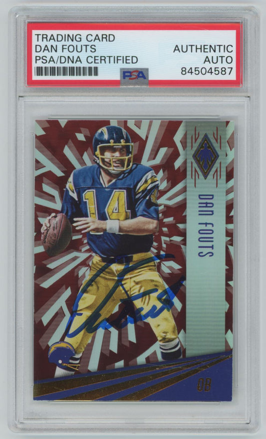 2016 Phoenix Dan Fouts #129 Auto - PSA/DNA Authentic