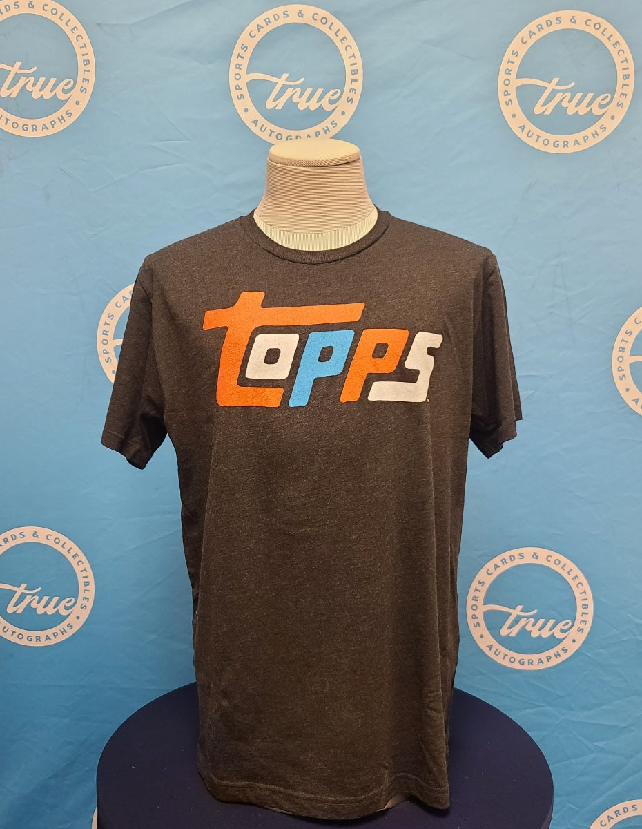 TOPPS LOGO SHIRT - CHARCOAL GRAY (BY HOMAGE)