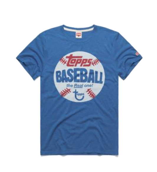 TOPPS LOGO SHIRT - BLUE (BY HOMAGE)