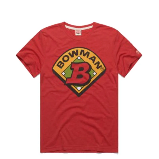 BOWMAN LOGO SHIRT - RED (BY HOMAGE)