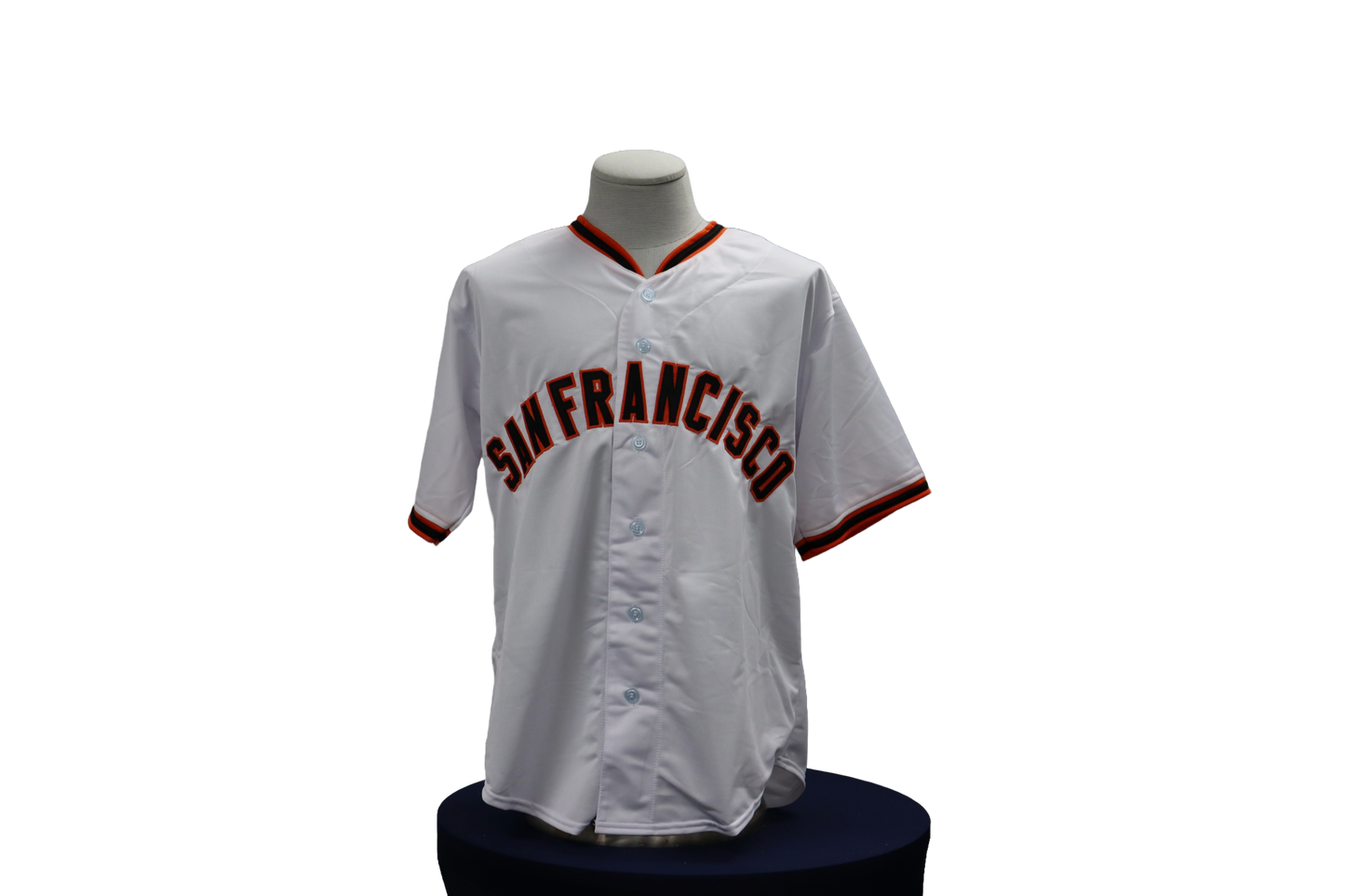 JACK CLARK CUSTOM AUTOGRAPHED WHITE JERSEY (JSA)