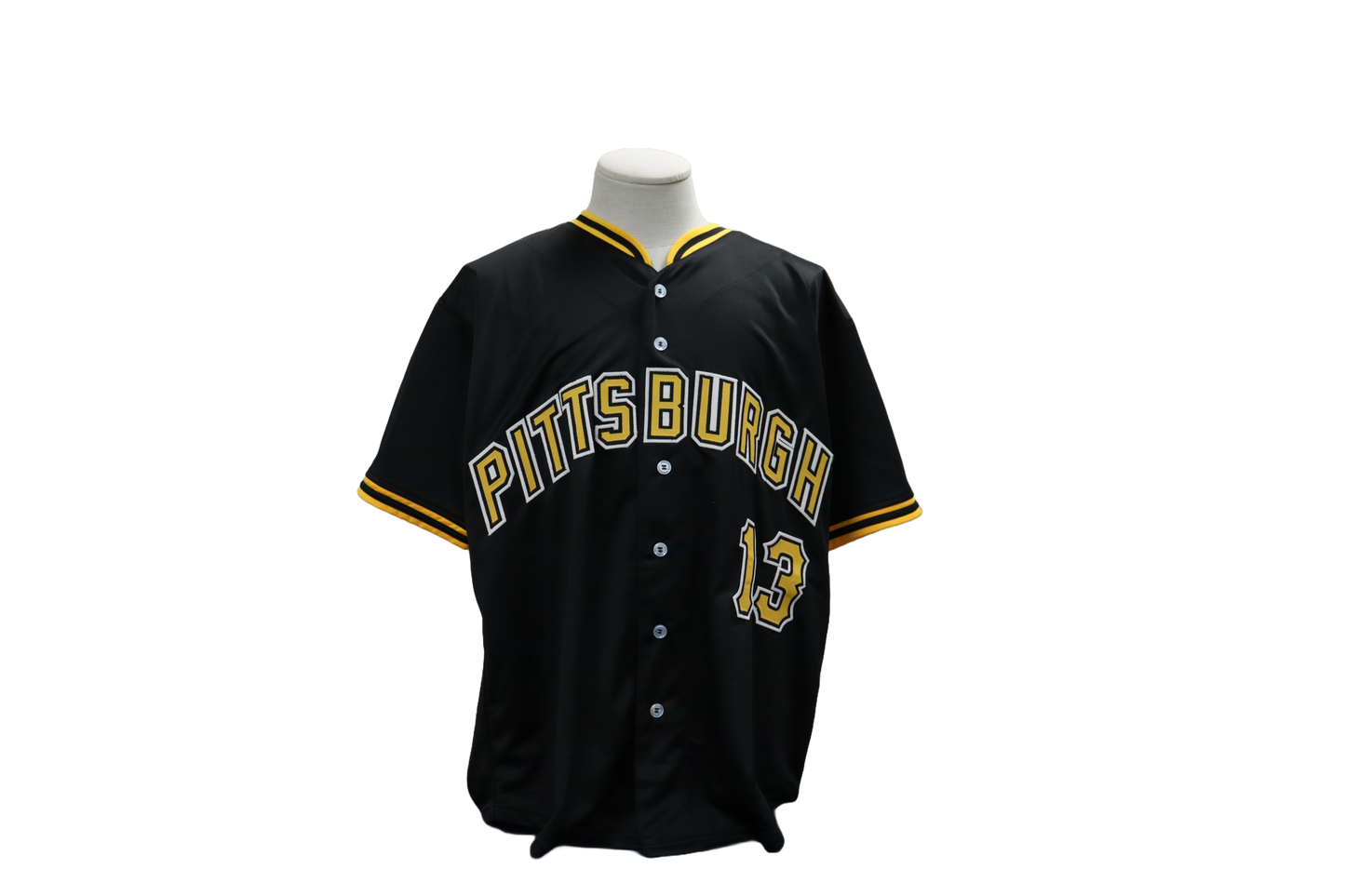 Ke'BRYAN Hayes CUSTOM AUTOGRAPHED BLACK JERSEY (BECKETT)