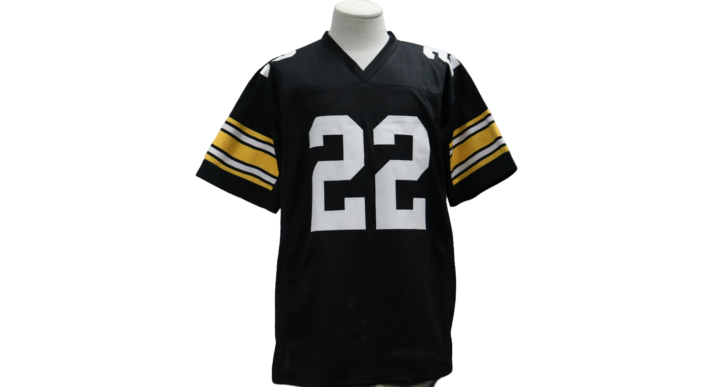 NAJEE HARRIS CUSTOM AUTOGRAPHED BLACK JERSEY (BECKETT)