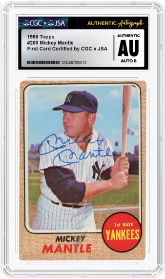 CGC/JSA Authentic Baseball