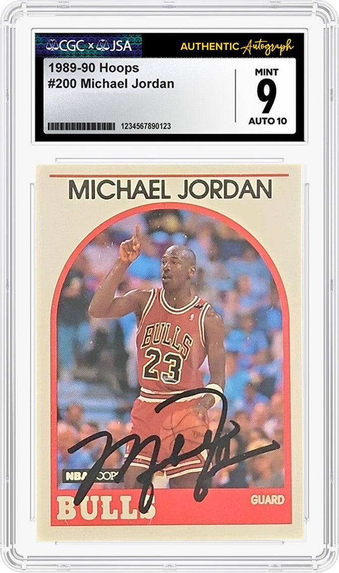 CGC/JSA Authentic Basketball