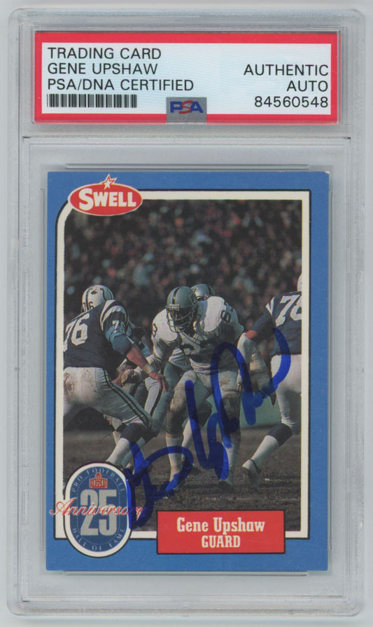 1988 Swell Gene Upshaw Auto - PSA/DNA