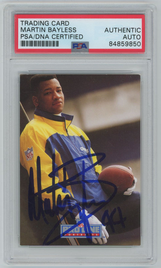 1991 Pro Line Martin Bayless Auto - PSA/DNA