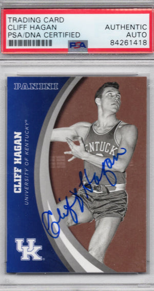 2016 PANINI CLIFF HAGAN KENTUCKY AUTO PSA/DNA (1418)