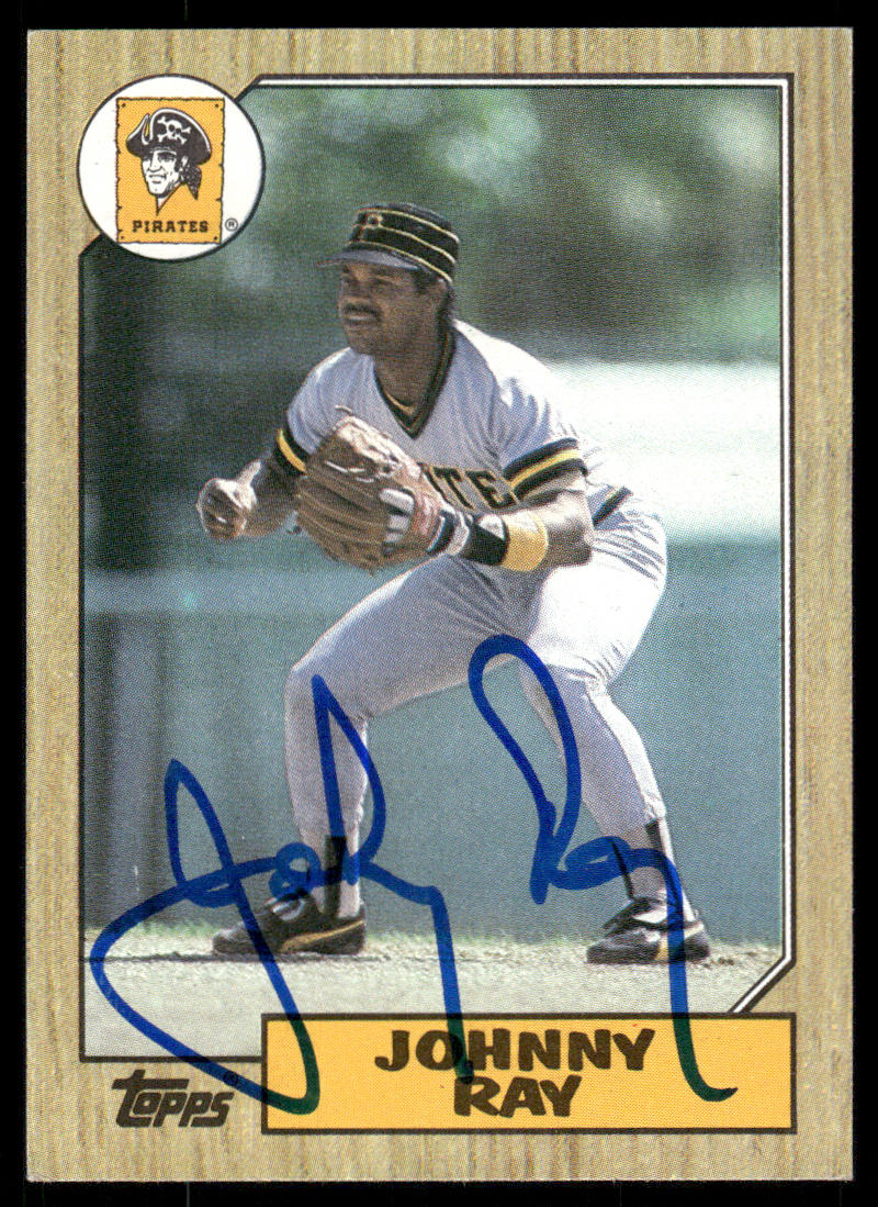 1987 Topps #747 Johnny Ray