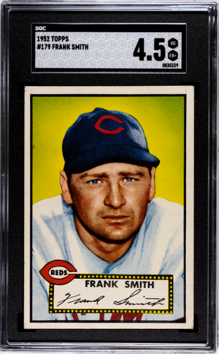 1952 Topps #179 Frank Smith SGC 4.5