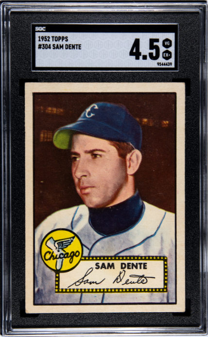 1952 Topps #304 Sam Dente SGC 4.5