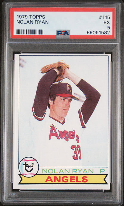 1979 Topps #115 Nolan Ryan PSA 5