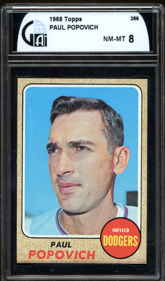 1968 Topps #266 Paul Popovich Other 8