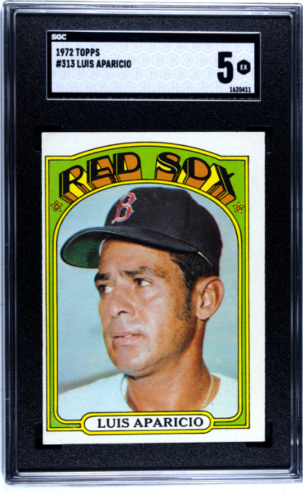 1972 Topps #313 Luis Aparicio SGC 5